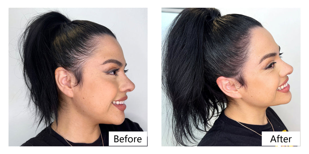 Lemooree Haarvezels Applicator + Haaropbouwende Vezels 28 Gram, Spray Applicator Pompset
