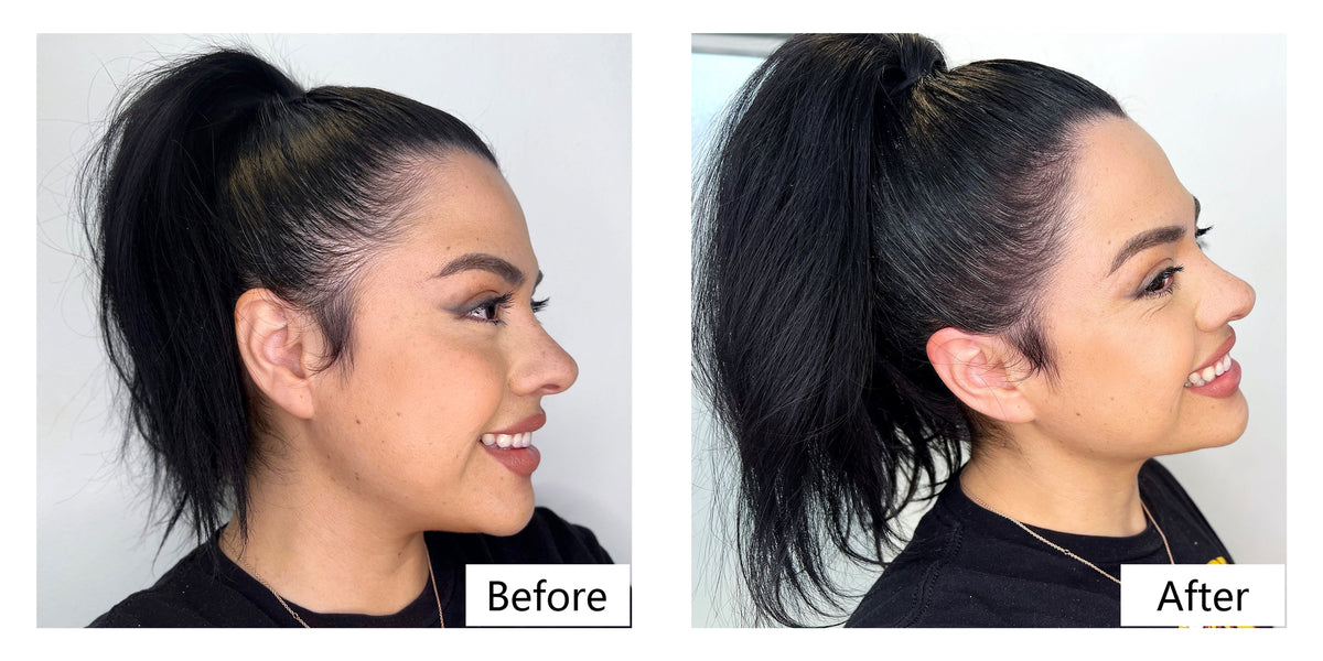 Lemooree Haarvezels Applicator + Haaropbouwende Vezels 28 Gram, Spray Applicator Pompset